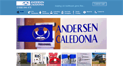 Desktop Screenshot of andersencaledonia.com